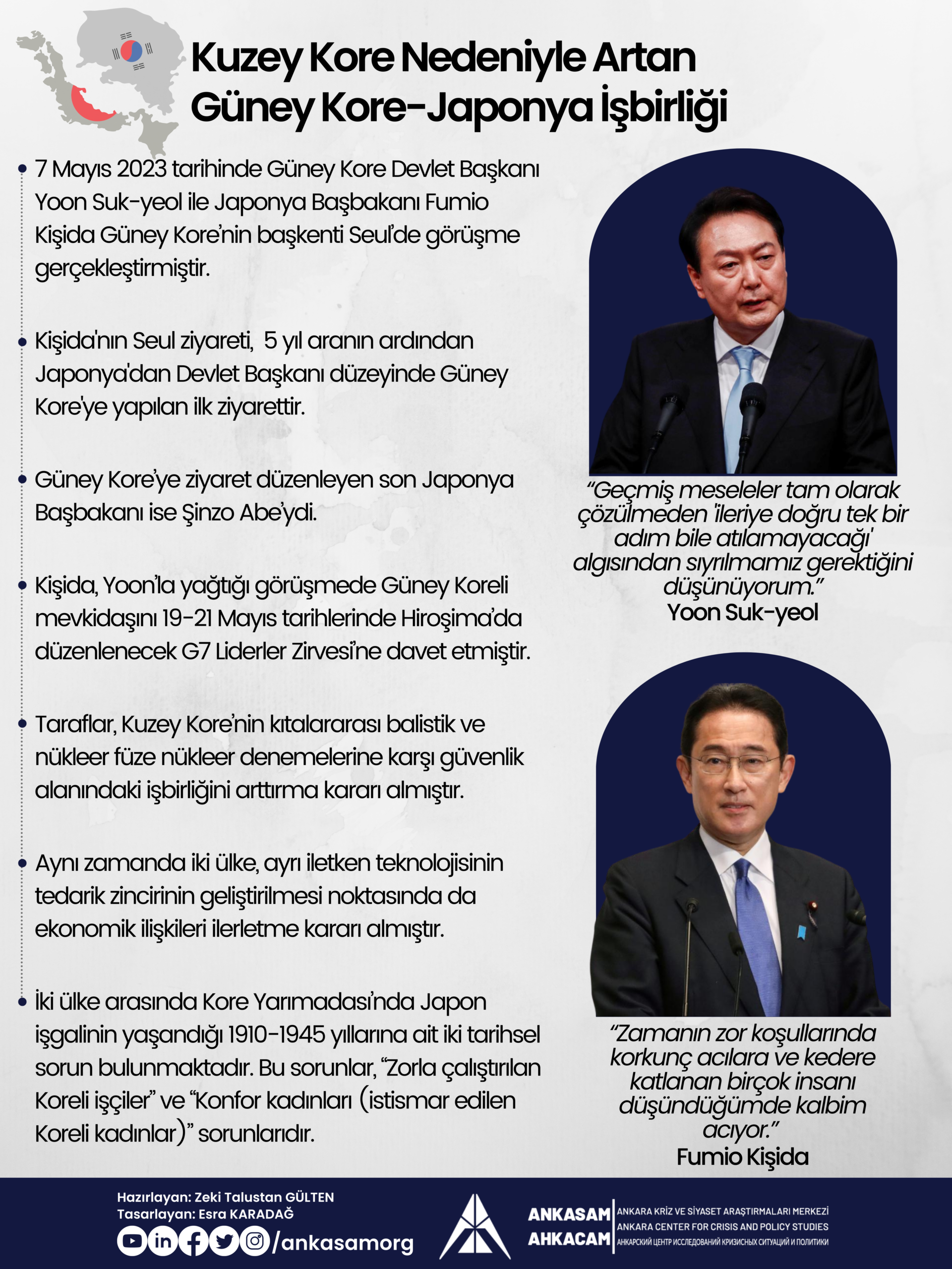 Japonya ve Güney Kore, Kuzey'in tehditlerine karşı işbirliğini arttıracak (1)