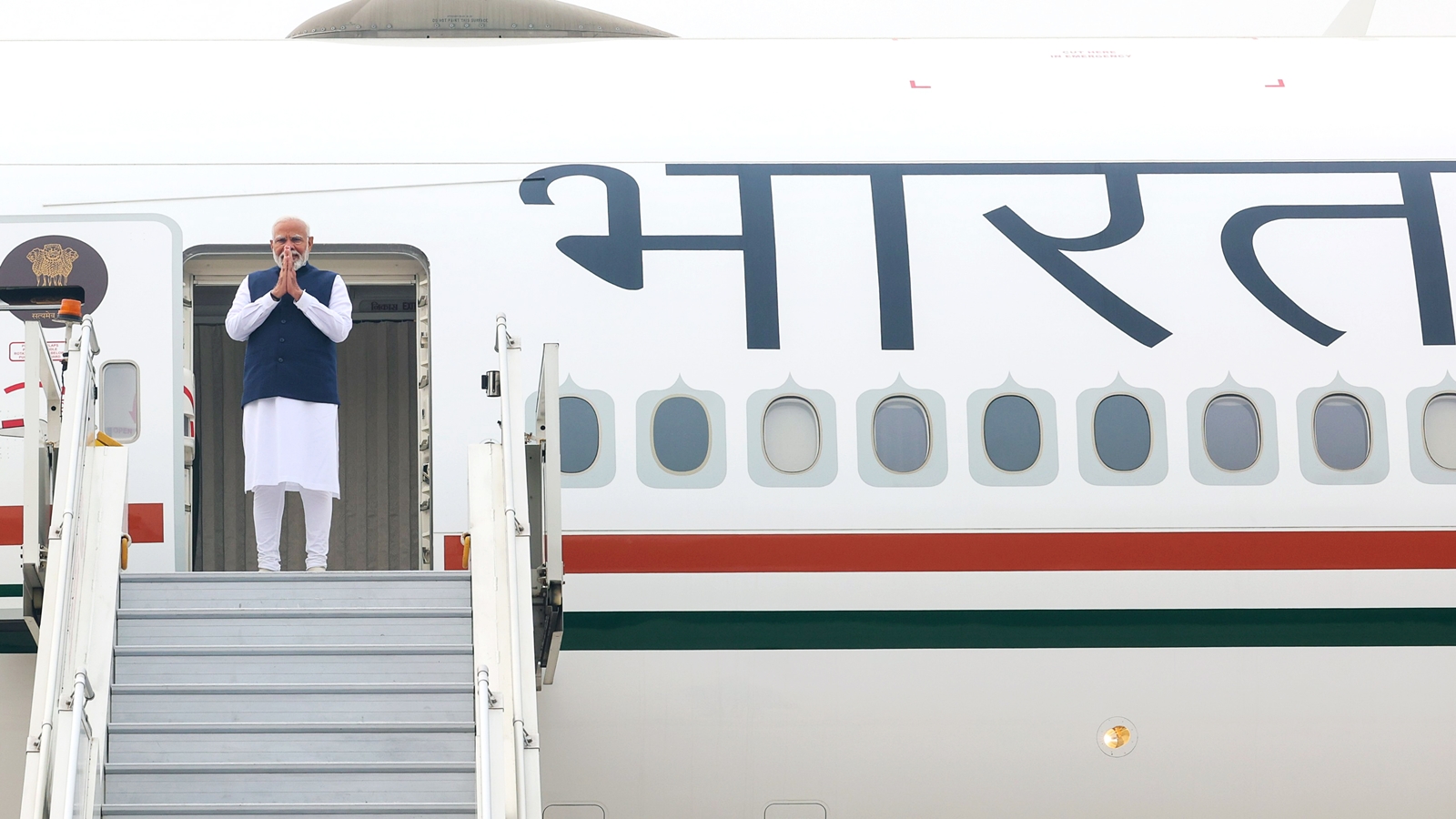 Prime Minister Narendra Modi departs for the United Arab Emirates (UAE)