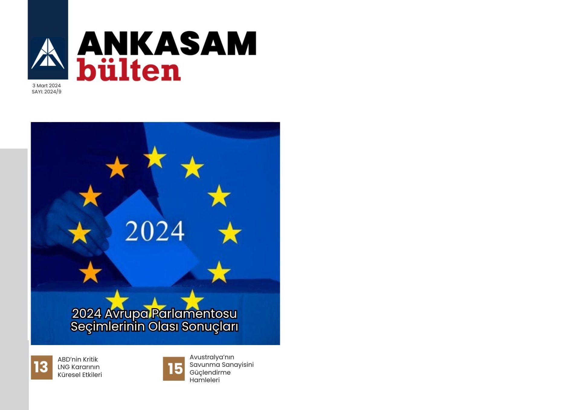 Bülten – No 20249 (26.02.2024 – 03.03.2024)