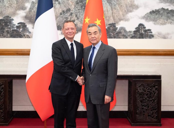 China, France hold 26th strategic dialogue